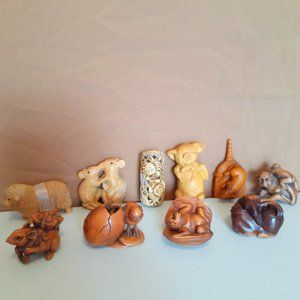 Chinese Boxwood Figurines